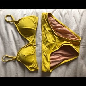 Yellow JCrew Bikini